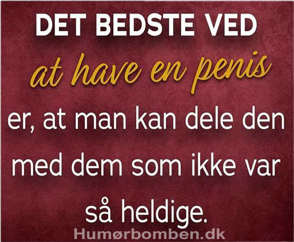 Det bedste ved at have en