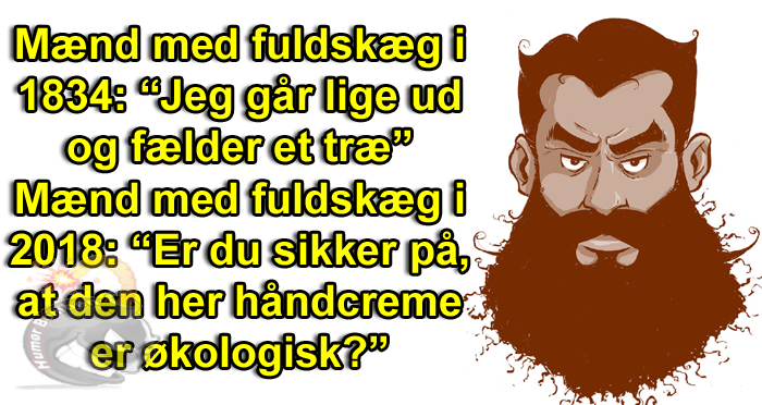 Mænd med fuldskæg
