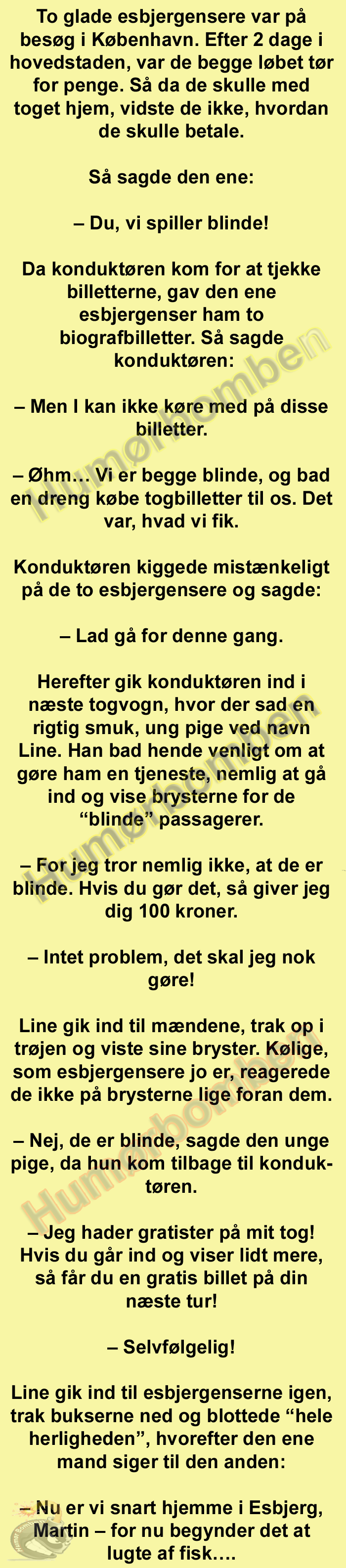To glade esbjergensere var på besøg i København