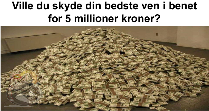 Ville du skyde din bedste ven i benet