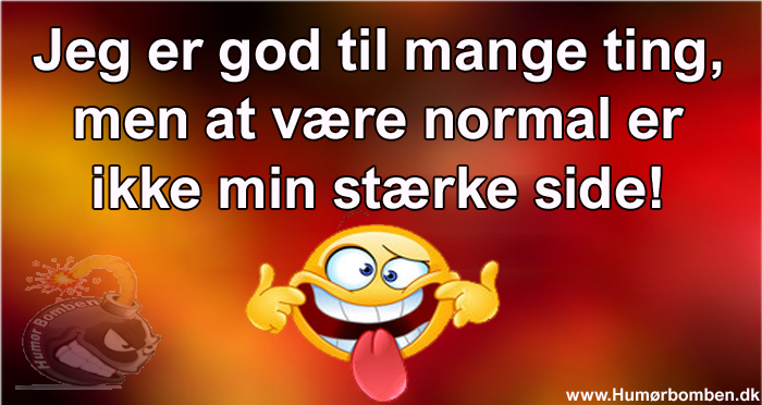 Jeg er god til mange ting