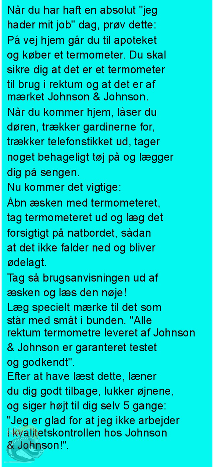 Jeg hader mit job