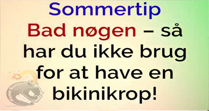 Sommertip