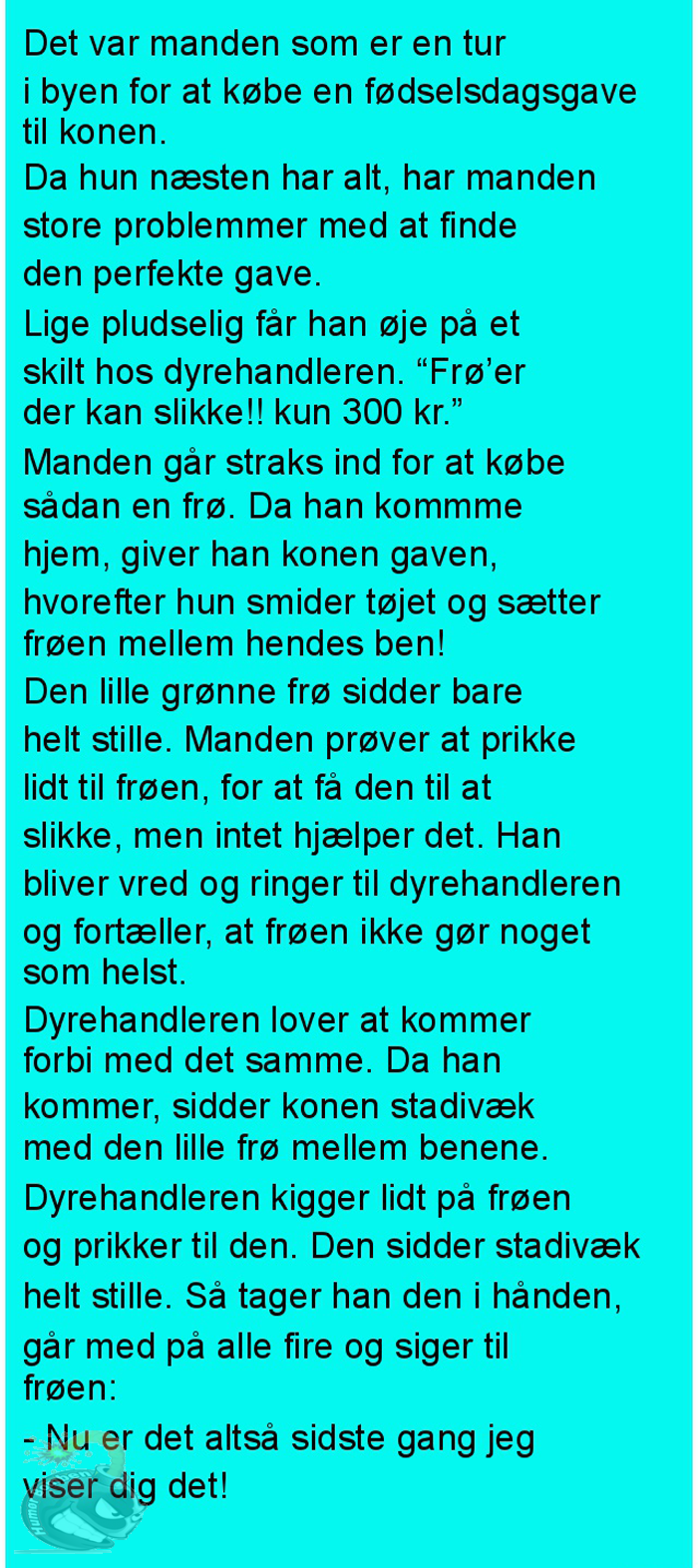 Det var manden som er en tur i byen