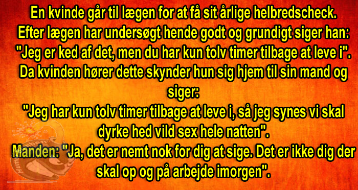 En kvinde går til lægen for at få sit årlige helbredscheck