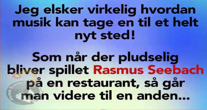 Jeg elsker virkelig hvordan musik kan tage en til et helt nyt sted