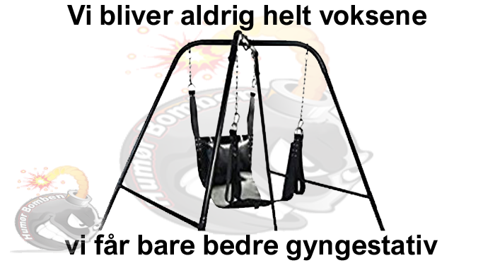 Vi bliver aldrig helt voksene