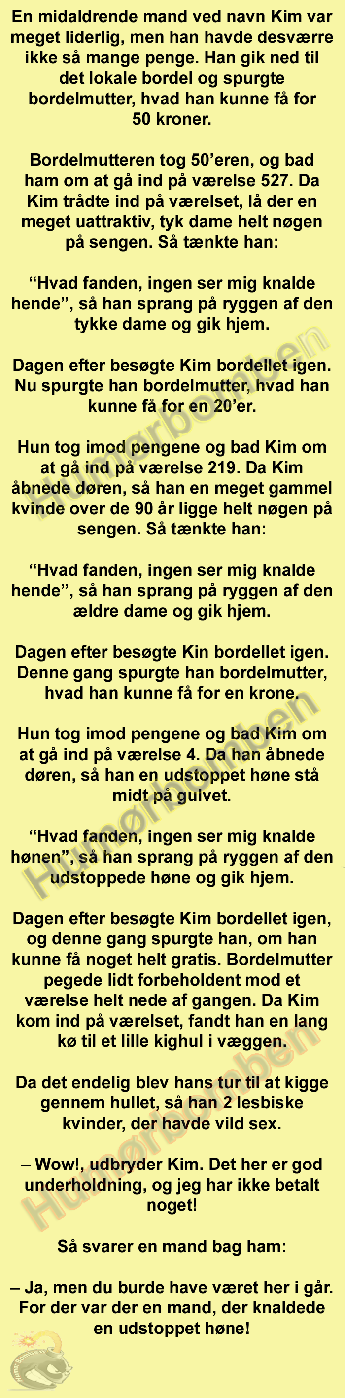En midaldrende mand ved navn Kim