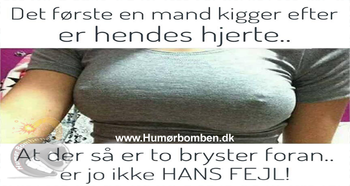Det første en mand kigger efter er hendes hjerte