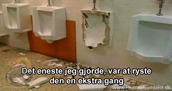 Hader når det sker