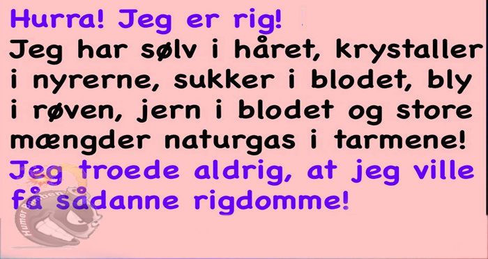 Hurra jeg er rig