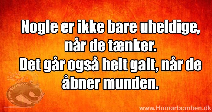 Nogle er ikke bare uheldige, når de tænker