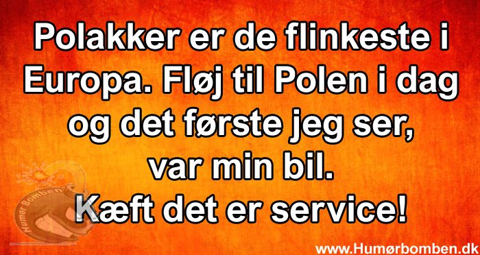 Polakker er de flinkeste i Europa