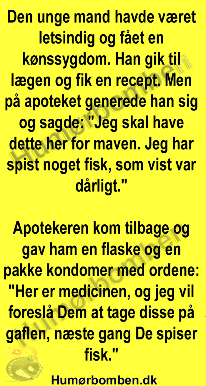 Den unge mand havde været letsindig