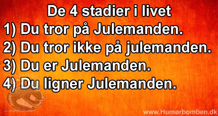 De 4 stadier i livet