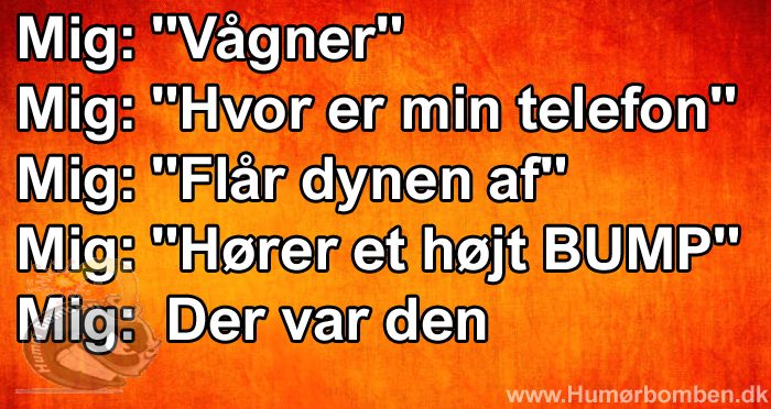 Mig der leder efter min telefon