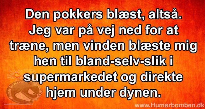 Den pokkers blæst