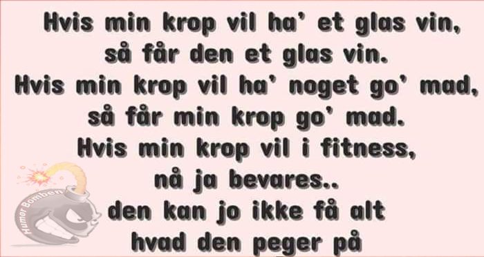Kan ikke få alt den peger på