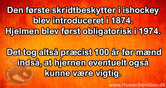 Den første skridtbeskytter i ishockey
