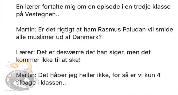 En lærer fra Vestegnen
