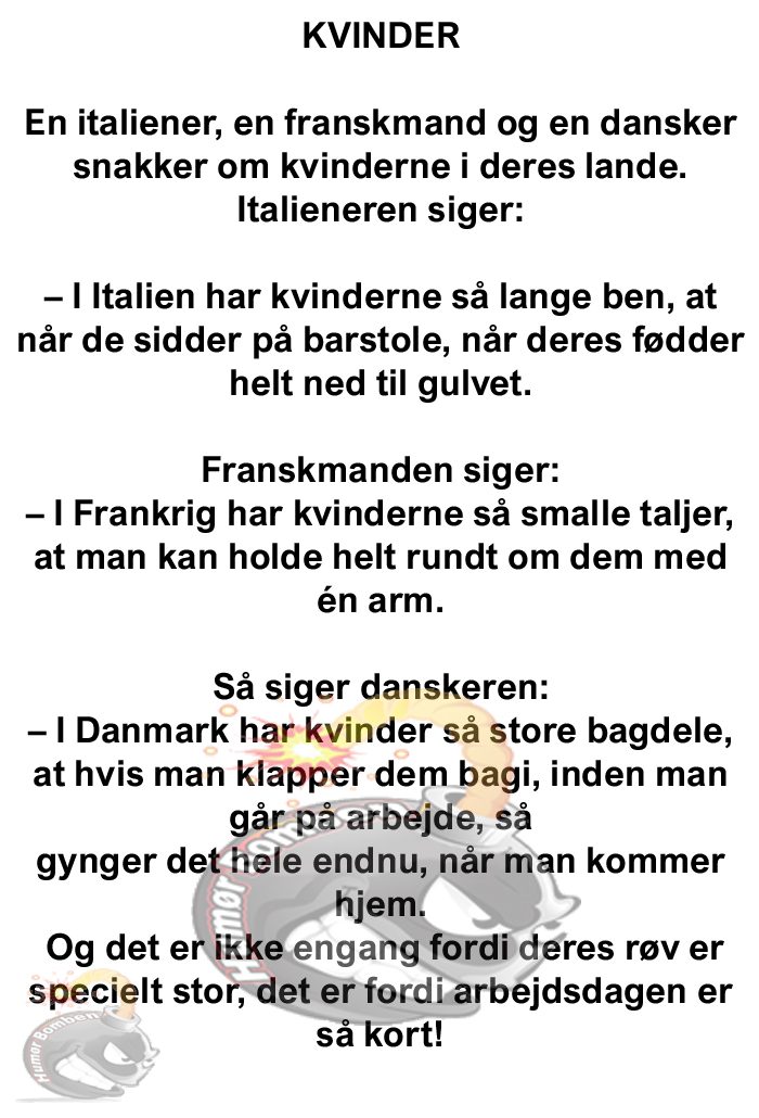 KVINDER =)