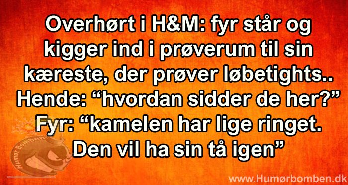 Overhørt i H&M
