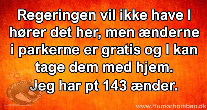 Regeringen vil ikke have I hører det her