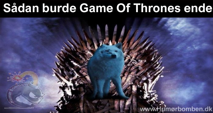 Sådan burde Game Of Thrones ende