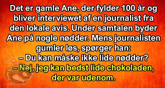 Det er gamle Ane, der fylder 100 år