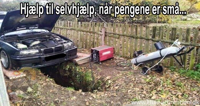 Hjælp til selvhjælp, når pengene er små