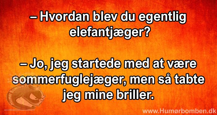 Hvordan blev du egentlig elefantjæger