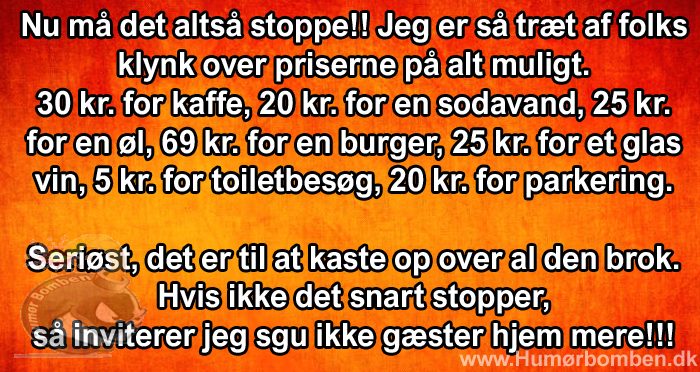 Nu må det altså stoppe