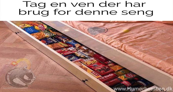 TAG en ven der har brug for denne seng