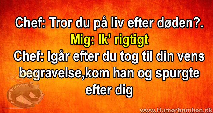 Tror du på liv efter døden