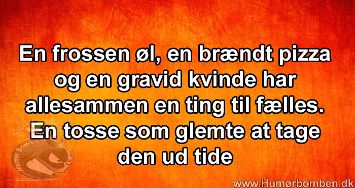 En frossen øl