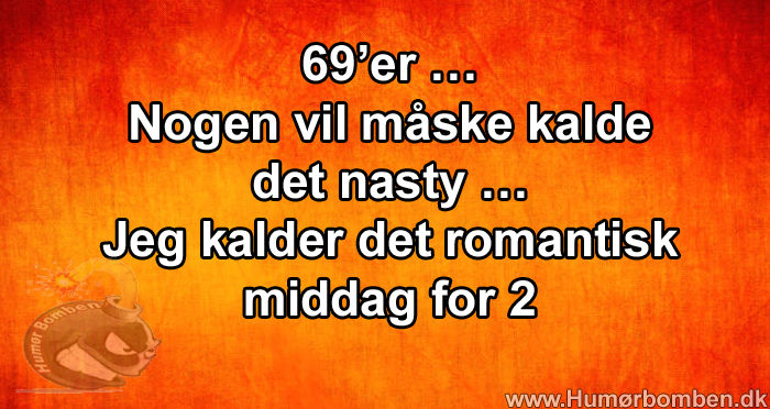 Jeg kalder det romantisk middag for 2