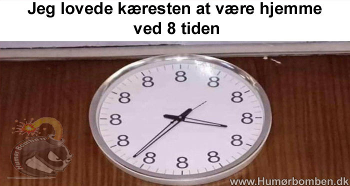 Jeg lovede kæresten at være hjemme