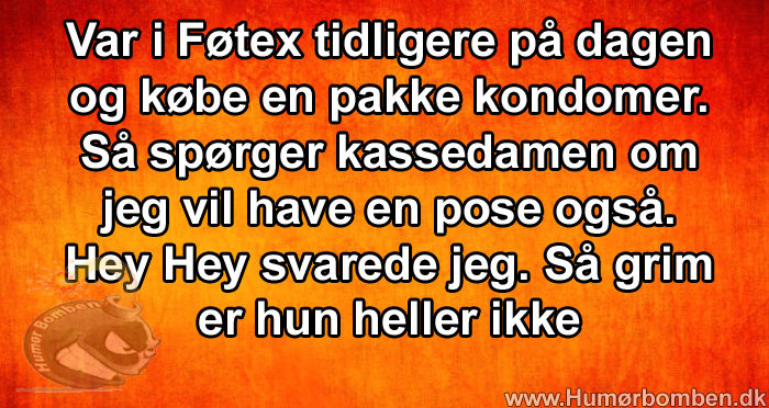 Var i Føtex tidligere på dagen