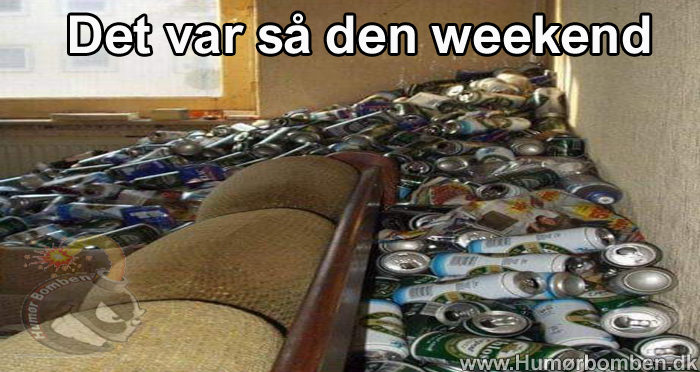 Det var så den weekend