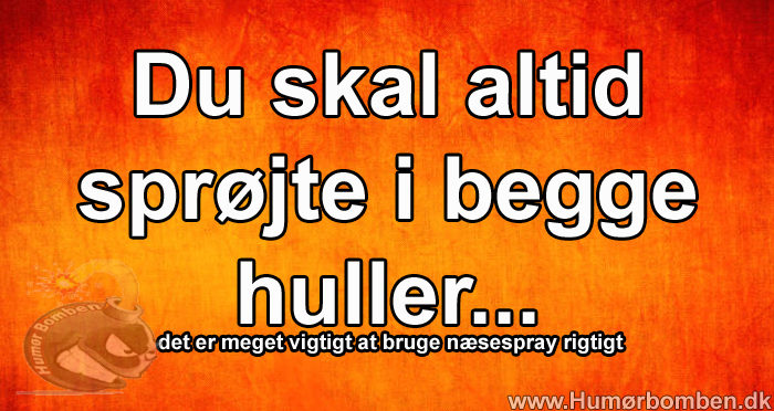 Du skal altid