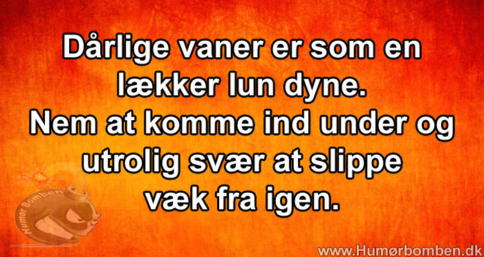 Dårlige vaner