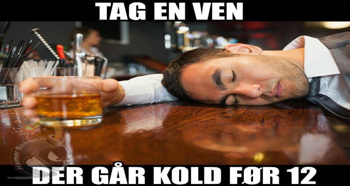 Går kold før kl 12