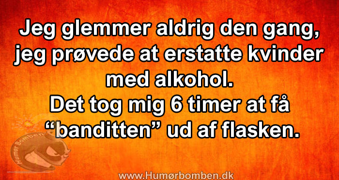 Jeg glemmer aldrig den gang