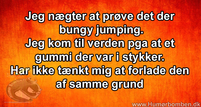 Jeg nægter at prøve