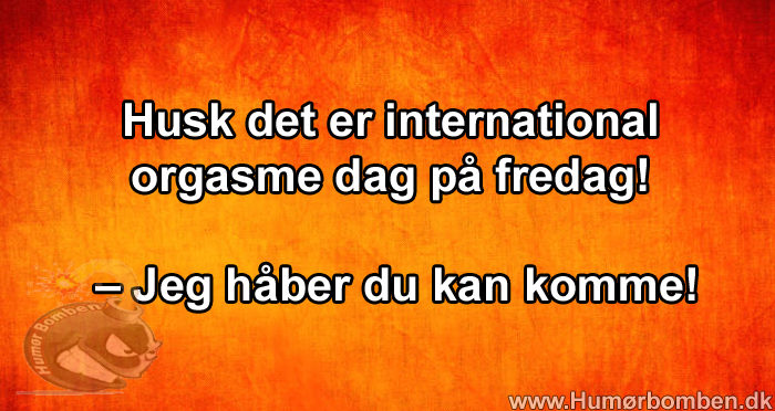 Husk det er