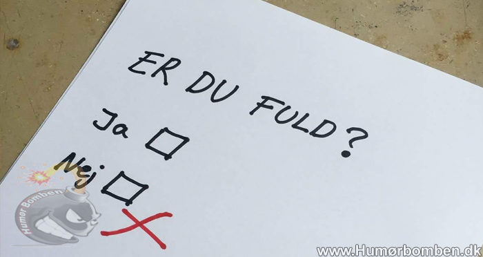 Er du fuld