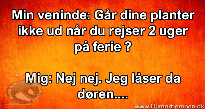 Går dine planter ikke ud