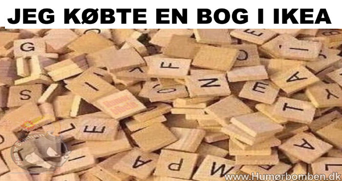 Jeg købte en bog i IKEA