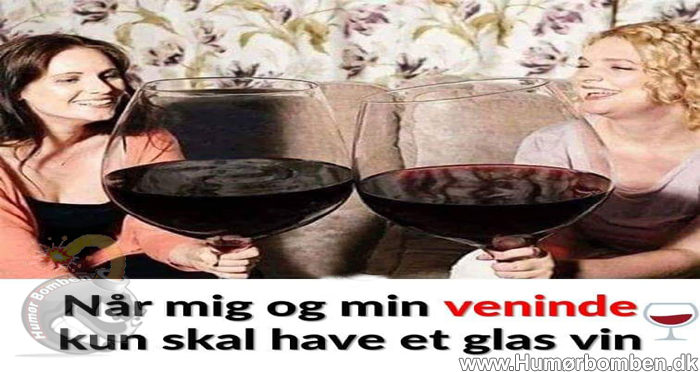 Kun et glas vin