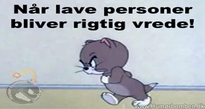Når lave personer bliver rigtige vrede